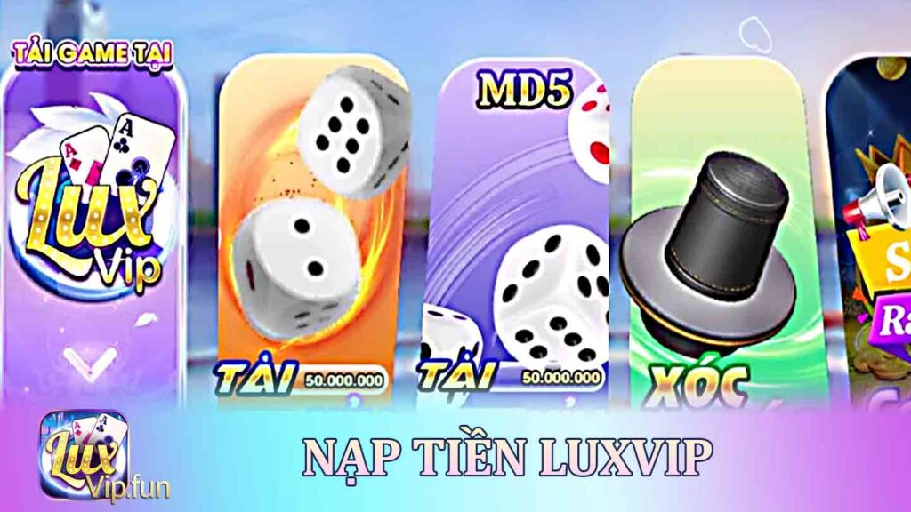 Nạp Tiền Luxvip