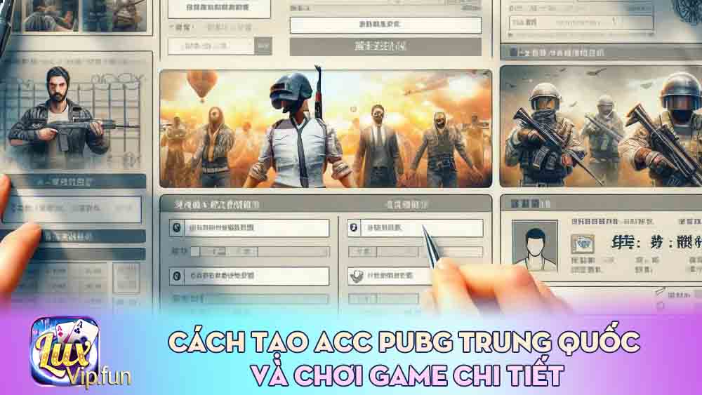 Cách tạo acc PUBG Trung Quốc và chơi game chi tiết